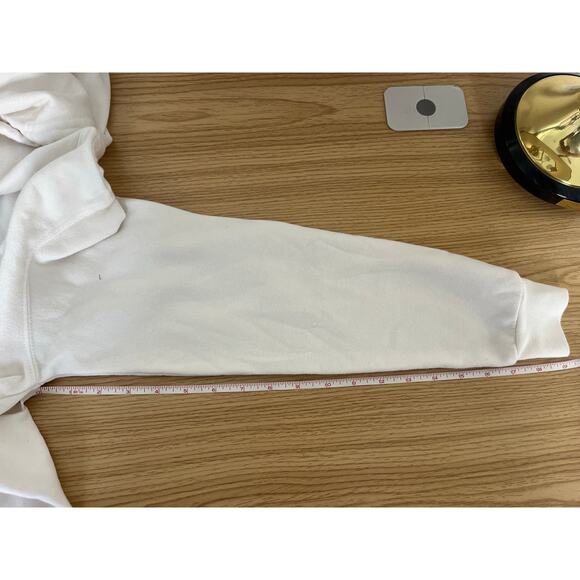 Disney Mickey Mouse Hooded Pullover Sweatshirt Embroidery Front Back Vintage XXS - Picture 10 of 16